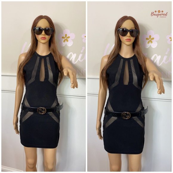 Authentic Gucci Black Guccissima Leather Silver Interlocking G Buckle 100/40 - Picture 4 of 13